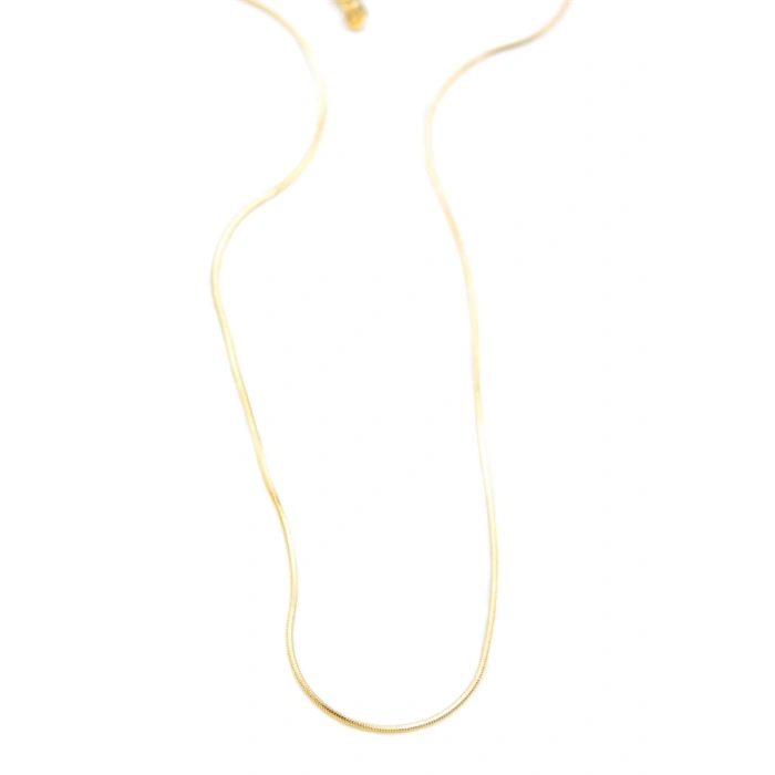 Xuping Yılan Zincir Kolye- 45 cm - Altın