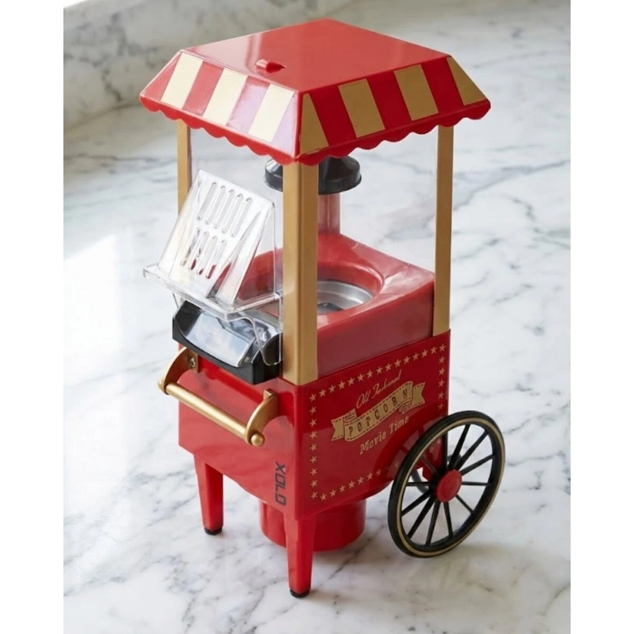 Yağsız Popcorn Makinesi Sıcak Hava İle Hızlı Patlatma