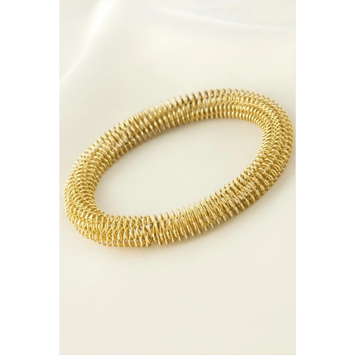 Yaylı Lüks Çelik Bileklik