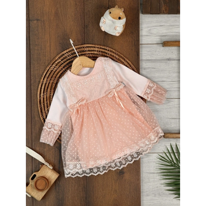 Yazlık Pamuklu Kız Çocuk Elbise