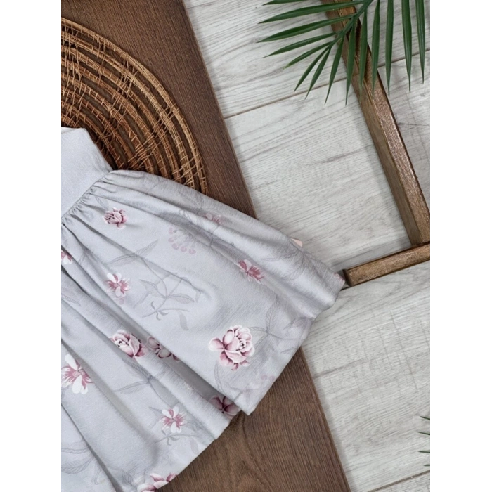 Yazlık Pamuklu Kız Çocuk Elbise