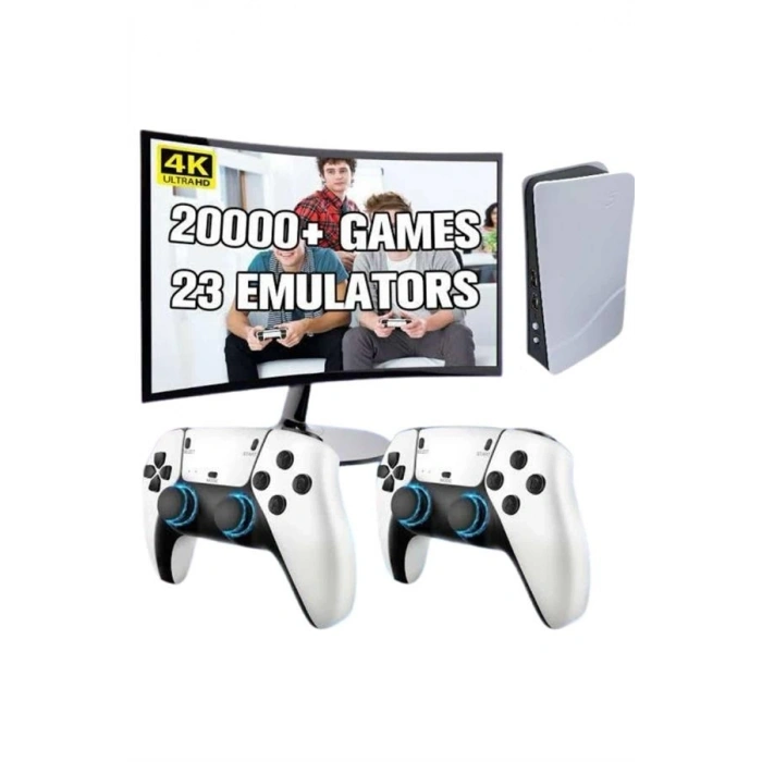 Yeni Nesil 4k Hd 2.4g Kablosuz Kol 3000 Oyunlu Game Station Retro Atari Game Box