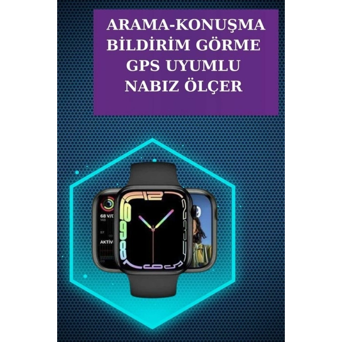 Yeni Nesil Akıllı Saat Ve Kablosuz Kulaklık Kampanyası İkili Set Bluetooth Bağlantılı