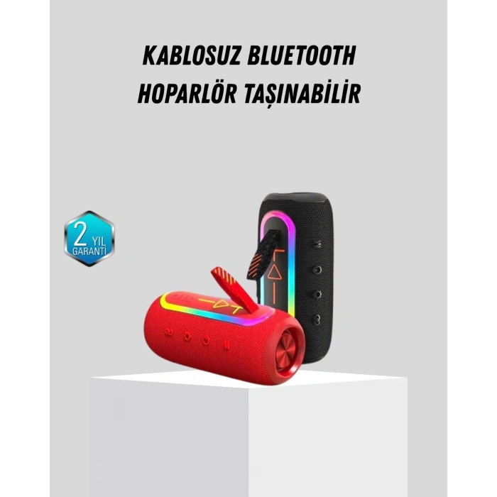Yeni Nesil Bluetooth 5.1 Hoparlör – Güçlü Ses Hızlı Bağlantı Uzun Pil Ömrü