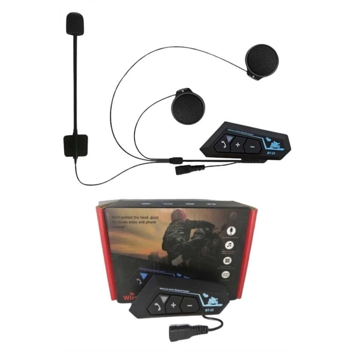 Yeni Nesil Dinleme Ve Konuşma Özellikli Intercom Kask Kulaklığı 5.0 Bluetooth