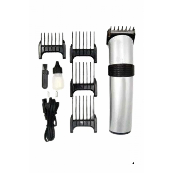 Yeni Nesil Profesyonel Şarjlı Saç Sakal Tıraş Makinesi Ayarlanabilir 4 Taraklı