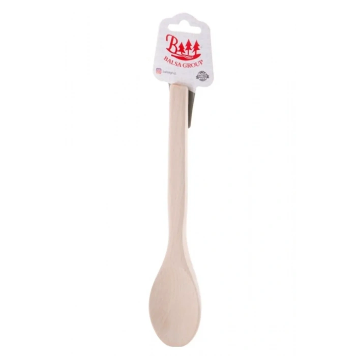 Yerli Ağaç Kaşık 23 Cm -BLS9012 mudanis