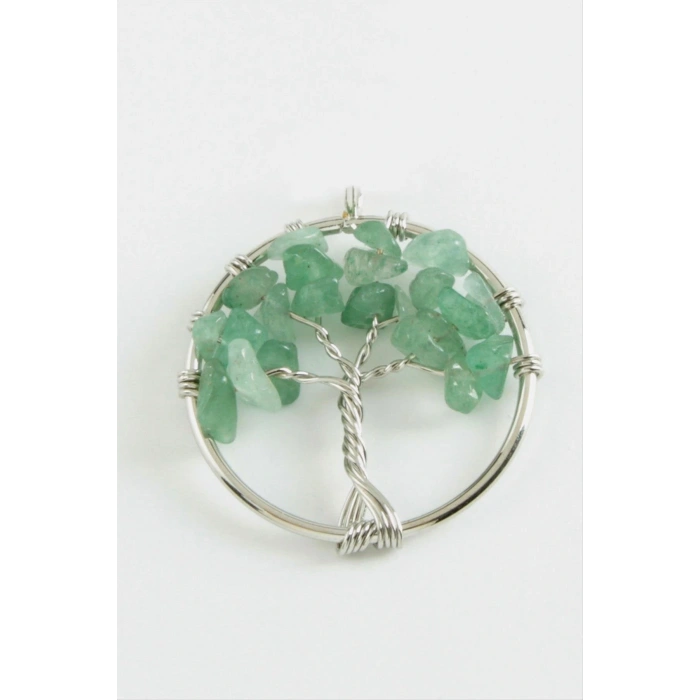 Yeşim Kalp Doğaltaş Kolye Ucu