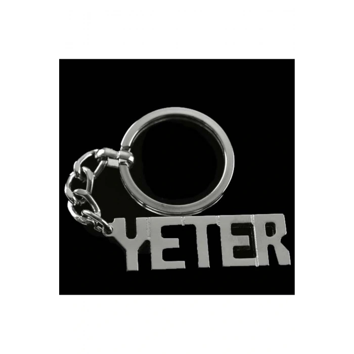 Yeter İsimli Anahtarlık