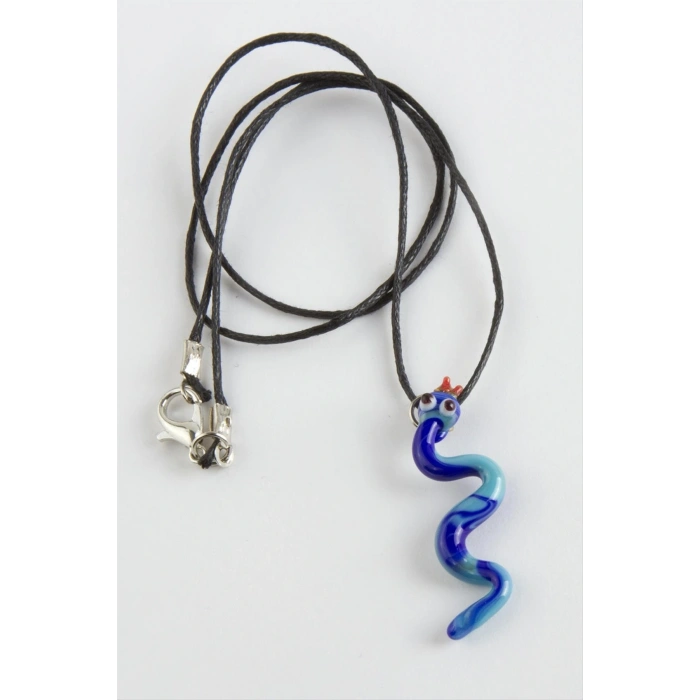 Yılan Cam Kolye