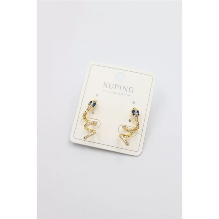 Yılan Küpe - Altın