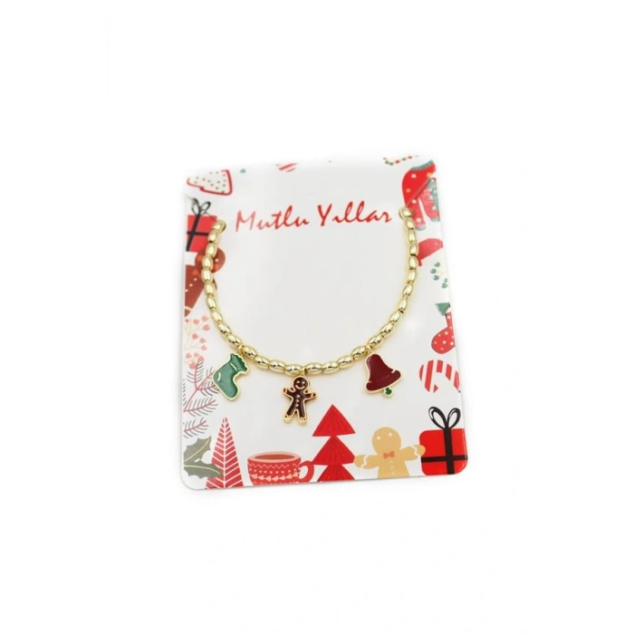 Yılbaşı Bileklik - Altın