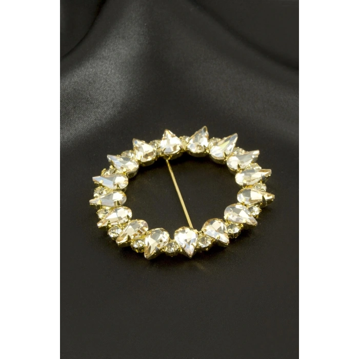 Yıldız Damla Taşlı Kemer Tokası 1 Adet