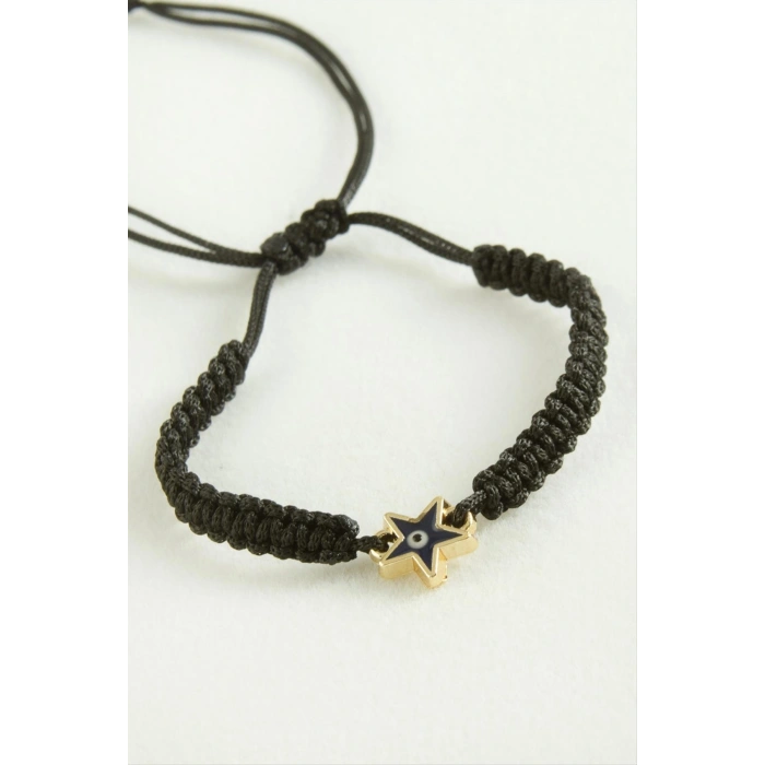 Yıldız Makrome İp Bileklik