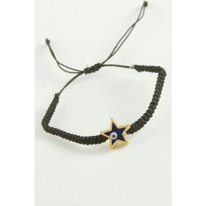 Yıldız Makrome İp Bileklik