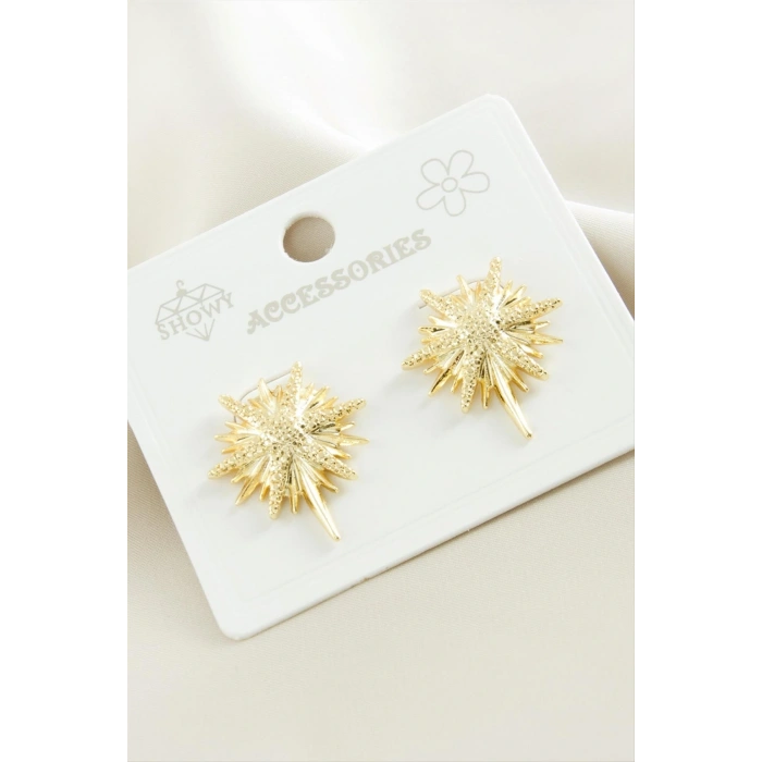 Yıldız Metal Küpe