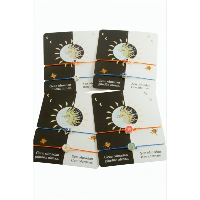 Yıldız Nazar İp Bileklik 2 Adet