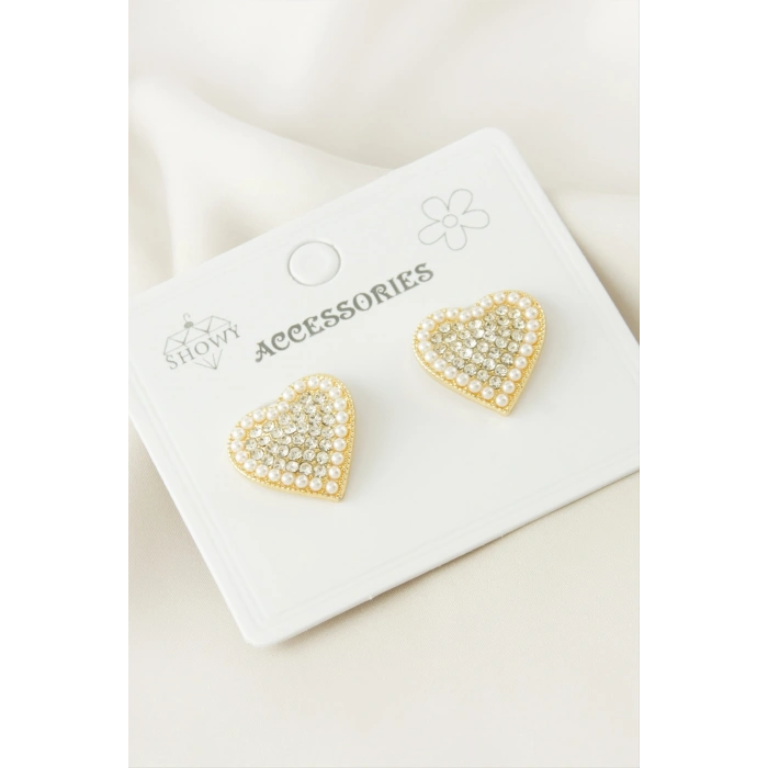 Yıldız Taşlı Küpe