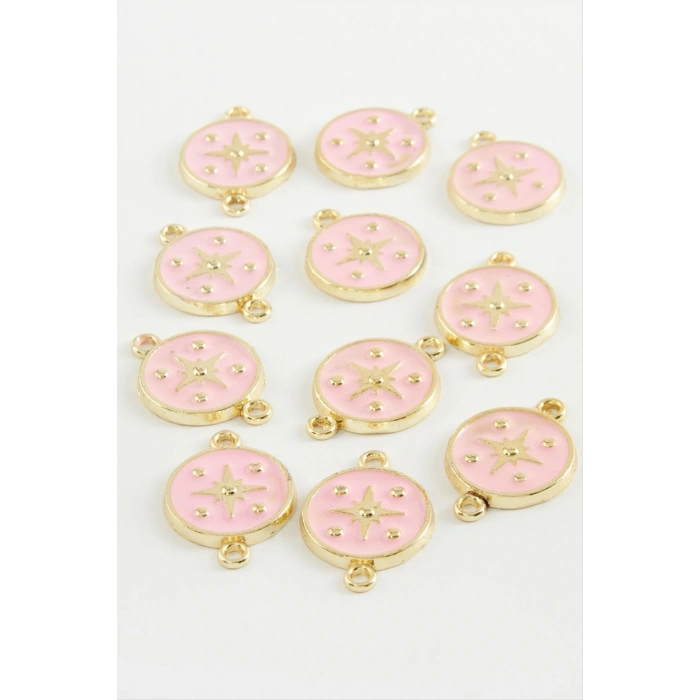 Yıldız Tek Kulplu Mineli Bileklik ve Kolye Ucu Aparatı 1 Adet