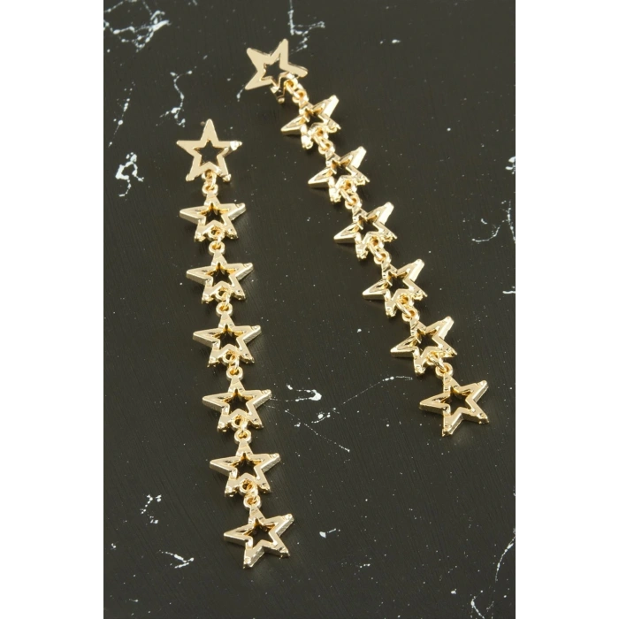 Yıldız Yeni Sezon Metal Küpe