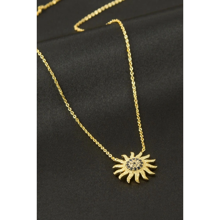 Yıldız Zirkon Taşlı Kolye