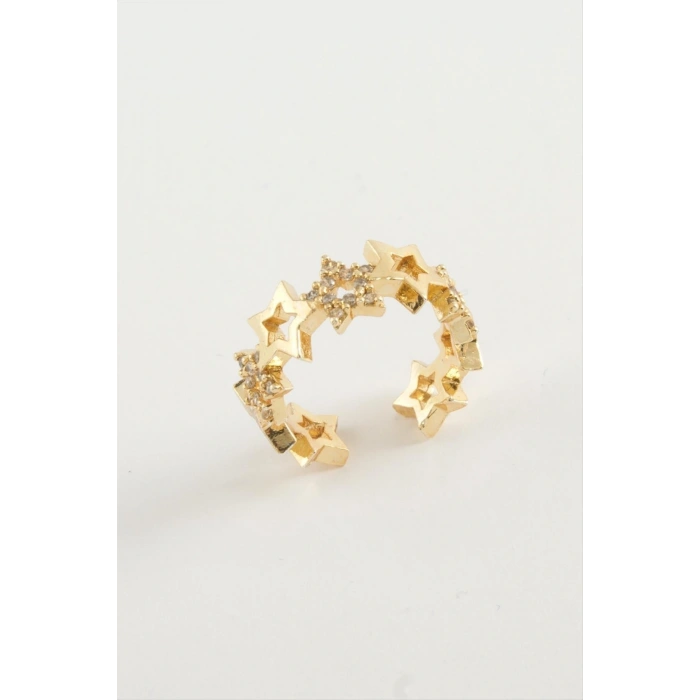 Yıldız Zirkon Taşlı Yüzük