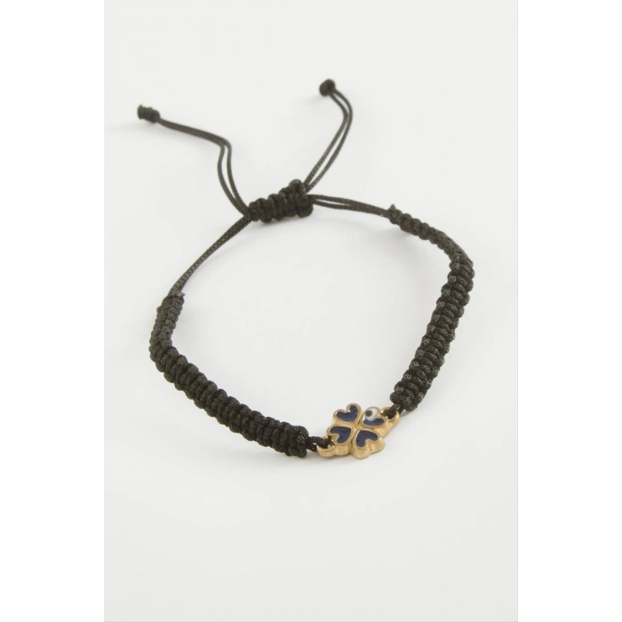 Yonca Makrome Örgülü Bileklik