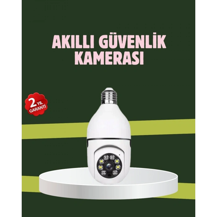 Yüksek Çözünürlüklü Kablosuz Akıllı Güvenlik Kamerası