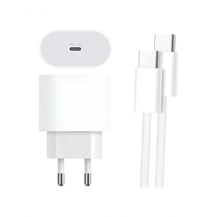 Yüksek Güçlü 35w Type-c Hızlı Şarj Adaptör Seti