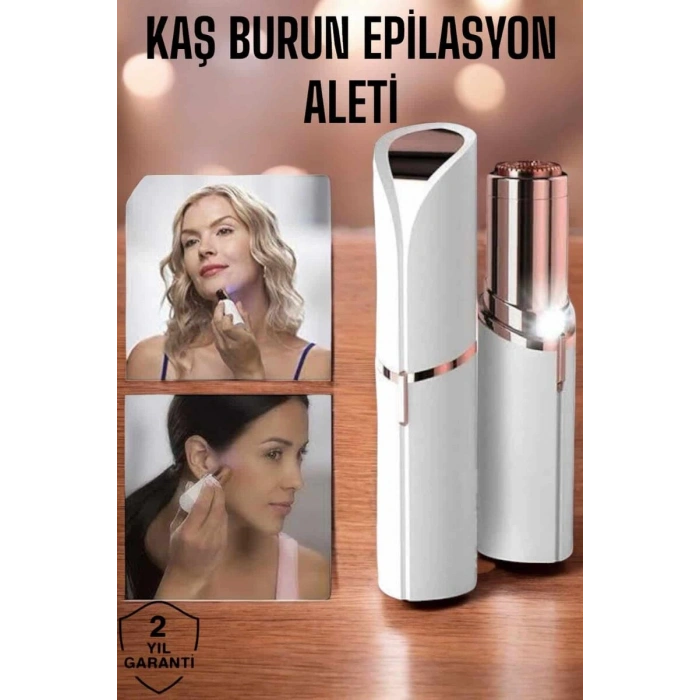 Yüksek Performanslı Hassas Ciltler İçin Tasarlanmış Yüz Kaş Epilatörü