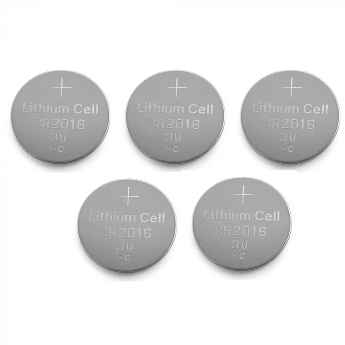 Yuma Cr2016 Süper Lityum 3v 5’li Kart Düğme Pil