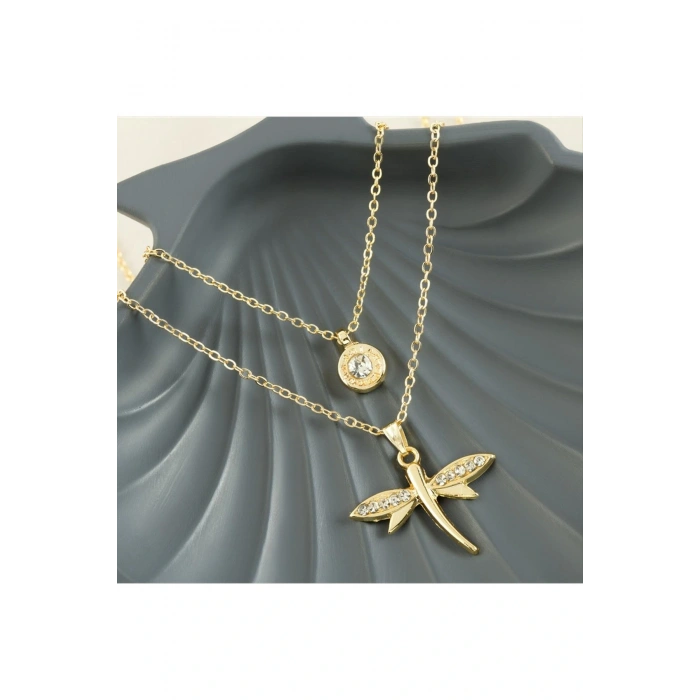 Yusufçuk Yeni Sezon İkili Kolye