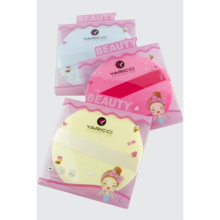 Yuvarlak Makyaj Süngeri Büyük 11 cm