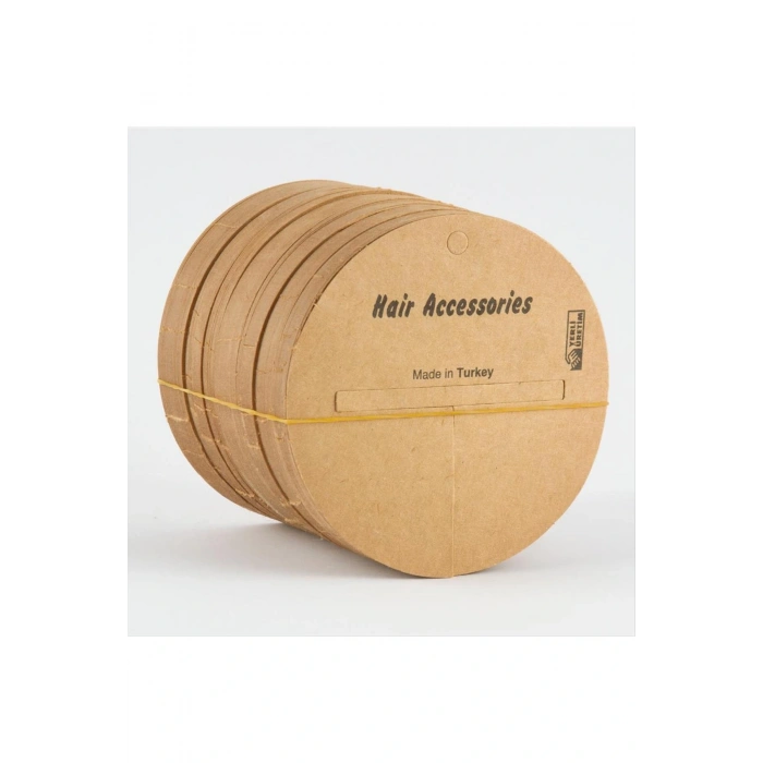 Yuvarlak Saç Aksesuar Kartı