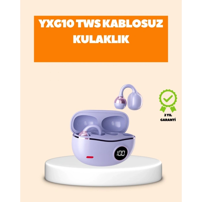 Yxg10 Klipsli Açık Kulaklık – Spor İçin Uygun Aptx Ses Ergonomik Yapı