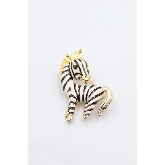 Zebra Broş - ÇOK RENKLİ