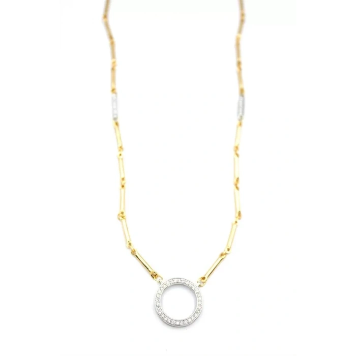 Zincirli Vip Kolye - Altın