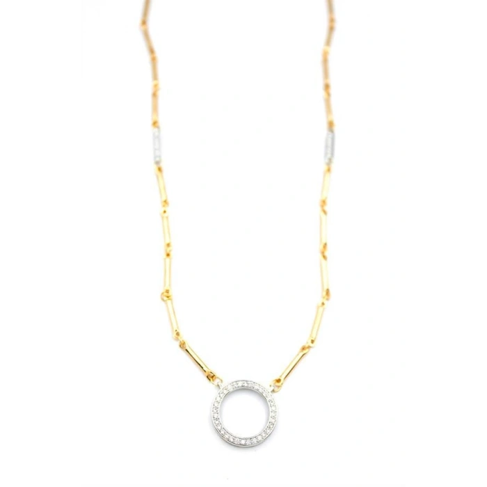 Zincirli Vip Kolye - Altın