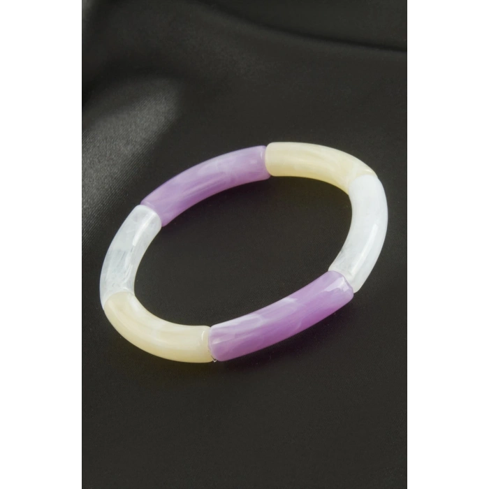 Zr Model Silindir Plastik Bileklik