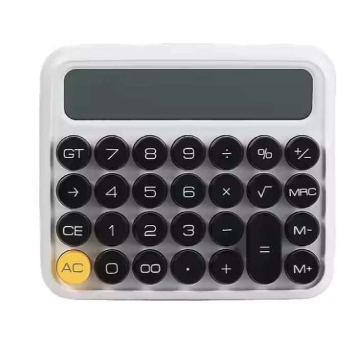 ZR737 Jn-800 Junno Beyaz Hesap Makinesi