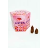 10 Adet Geri Akış Backflow Şelale Tütsü Konisi Tütsü Back Lotus Çiçeği Kokulu