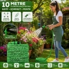 10 MT TELESKOPİK UZAYAN BAHÇE HORTUMU 7 FONKSİYON AYARLI TETİKLİ TABANCA (4887)