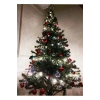 12 Adet Parlak Kırmızı 3 Cm Mini Yılbaşı Topu, Noel Çam Ağacı Topu, Süs Topu