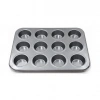 12li Metal Muffin Kek Kalıbı