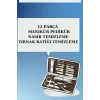 12 Parça El Ayak Temizleme Pense Kir Temizleme Atı Kaş Cımbızı