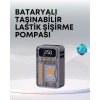 150 Psı Kablosuz Dijital Ekranlı Taşınabilir Araç Lastik Pompası