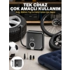 150 Psı Yüksek Basınç Kapasiteli Kablosuz Lastik Pompası Yeni Nesil