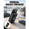 15w Kablosuz Hızlı Şarjlı 10000 Mah Powerbank – Taşınabilir, Led Göstergeli