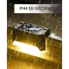 16 Adet Köşebent Merdiven Veranda Solar Güneş Enerjili Bahçe Led Lamba Dekor Çok Al Az Öde