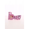 2 Adet Baby Yazılı Sevimli Mini Resim Çerçevesi Pembe